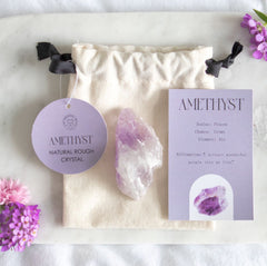 The Mindful Frog Amethyst Healing Rough Crystal