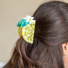 Rex Hair Claw Clips - Lemon and Aperitivo Spritz