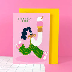 Lucy Maggie Designs Birthday Babe Card