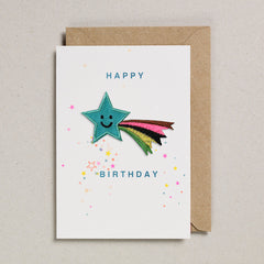 Petra Boase Iron On Patch Card - Shooting Star