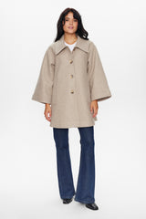 Numph Kimberley Coat - Sesame Melange