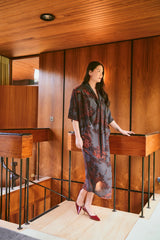 One Hundred Stars Pagoda Pewter Rachel Dress