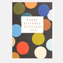 Caroline Gardner Brilliant Son Birthday Card