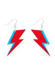 Tatty Devine - Lighting Bolt Bowie Earrings