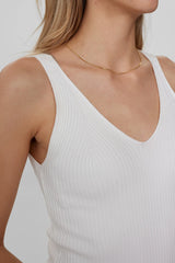Numph Cerys Top - Cloud Dancer