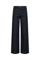 Numph Nuparis Wide Jeans - Dark Denim Blue