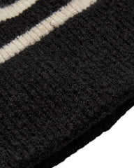 Numph Nudaria Knitted Hat - Caviar