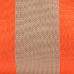 Emma Clutch Bag - Taupe/Orange Stripe
