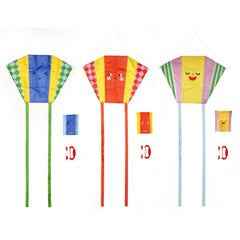 Kikkerland Funny Faces Pocket Kite