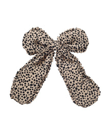 Rockahula Leopard Love Frilly Bow Clip