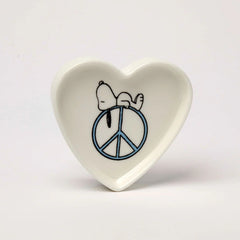 Magpie Gifts - Peanuts Heart Trinket Dish Peace