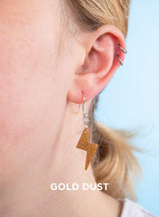 Bolt Charm Earrings