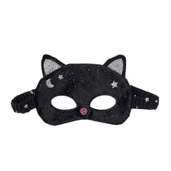 Rockahula Velvet Black Cat Mask (3-10 Years)