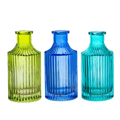 Sass & Belle Assorted Green & Blue Bottle Vase