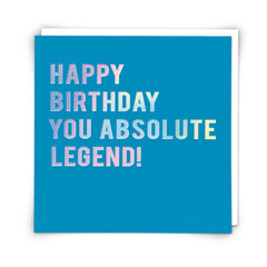 Redback Cards BDay Legend Birthday Card
