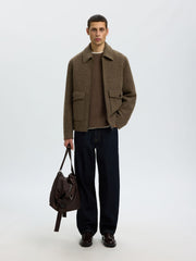Selected Men Braun Organic Cotton Jumper