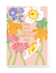 Noi Publishing - Pink Floral Mother’s Day Card