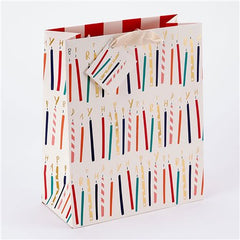 Caroline Gardner Colourful Candles Gift Bag