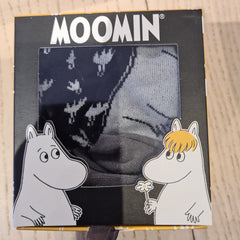 House Of Dissaster Moomin Print Black Socks