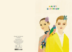 Roger La Borde Birdie Birthday Card