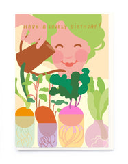 Noi Publishing- Growing Veggies Birthday Card