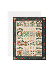 Rifle Paper Peace & Joy Christmas Card