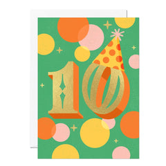 Ricicle Cards Age 10 Birthday Card