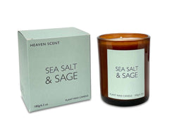 Heaven Scent - Amber Glass Candle