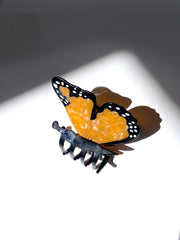 Solar Eclipse Butterfly Claw Clip