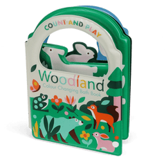 Rex Colour Changing Bath Book - Woodland