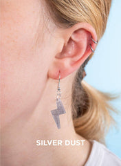 Bolt Charm Earrings