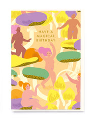 Noi Publishing - Mushroom Nudies Birthday Card