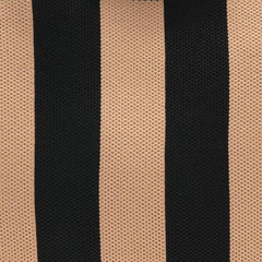 Billie Woven Pouch Bag- Taupe/Black Stripe
