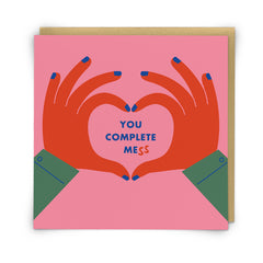 Redback Cards Complete Mess Anniversary Card