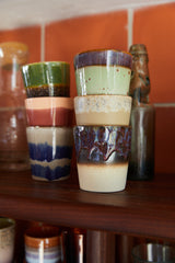 HKliving 70's Ceramics Coffee Mug - Aurora