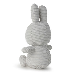 Miffy Corduroy Bunny - Soft Grey