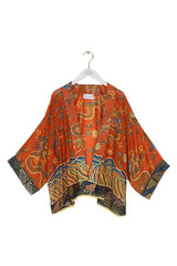 One Hundred Stars - Dragon Rust Kimono