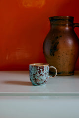 HKLIVING 70s Ceramics Cafe Mug - Patina