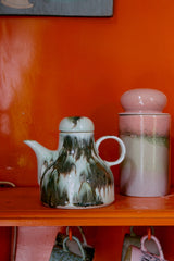 HKLIVING 70s Ceramics Coffee Pot - Tide