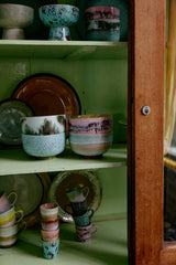 HKLIVING 70s Ceramics Noodle Bowls Dada - Set of 4