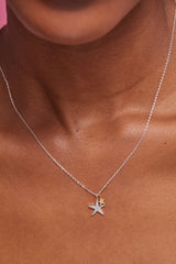 Estella Bartlett Double Hand Drawn Star Necklace