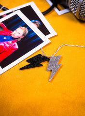 Tatty Devine - Bowie Bolt Charm Neclace