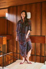 One Hundred Stars Pagoda Pewter Rachel Dress