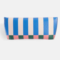 Caroline Gardner Multi Stripe Flap Glasses Case