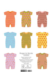 Roger La Borde Babygrows Card