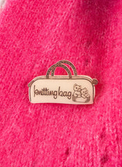 Tatty Devine - Knitting Bag Brooch