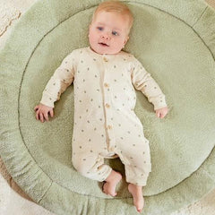 Little Dutch One-piece suit - Green Leaves