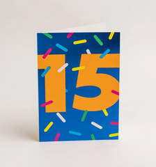 Lagom Design 15 Teen’s Milestone Birthday Card