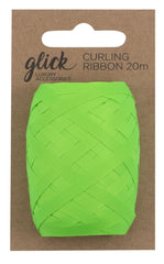 Glick Curling Ribbon Neon Green