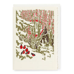 Archivist Winter Trees Card